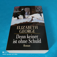 Elizabeth George - Denn Keiner Ist Ohne Schuld - Thrillers