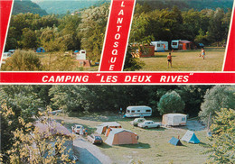 CPSM FRANCE 06 "Lantosque, Camping Les Deux Rives" - Lantosque