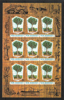 NOUVELLES HEBRIDES 1969  FEUILLET INDUSTRIE DU BOIS-KAORI EMISSION ANGLAISE  YVERT N°281 NEUF MNH** - Blocks & Kleinbögen