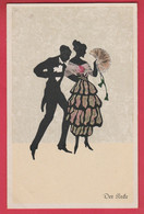 Carte Postale Représentant Une Silhouette - Der Recte  -16 ( Voir Verso ) - Silhouettes