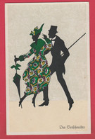 Carte Postale Représentant Une Silhouette - Der Berfchmähte  -17 ( Voir Verso ) - Scherenschnitt - Silhouette