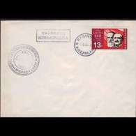 BULGARIA 1966 - Cover-1249 13s Party Cong. - Storia Postale