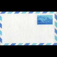 UN-NEW YORK 1972 - Card-Clouds 11c - Covers & Documents