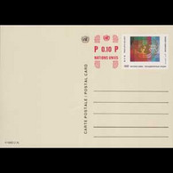 UN-GENEVA 1985 - Pre-stamped Cards-UN Emblem - Lettres & Documents