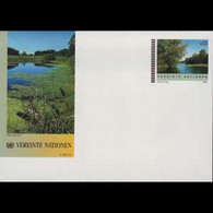 UN-VIENNA 1998 - Pre-stamped Cover-Wetland S13 - Cartas & Documentos