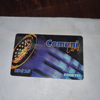 Dominicana-(rd$25)-comuni Card-codetel-(3)-(517-394-9060)-used Card+1card Prepiad Free - Dominicaanse Republiek