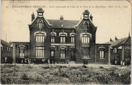 CPA COUDEKERQUE-BRANCHE - École Communale De Filles (142136) - Coudekerque Branche