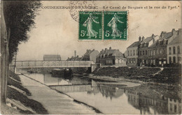 CPA COUDEKERQUE-BRANCHE - Le Canal De BERGUES (142137) - Coudekerque Branche
