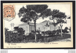 CPA Sao Thomé Et Principe Palacio Do Governo - Sao Tome Et Principe