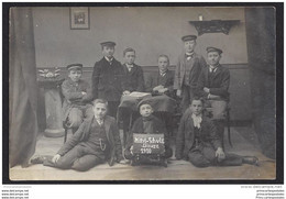 CPA 57 Carte Photo Dieuze Des Enfants - Dieuze