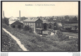 CPA 62 Lumbres Le Depot Des Machines Ligne D' Anvin à Calais - Lumbres