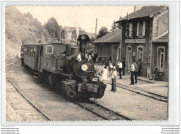 CPSM 43 Le Chambon De Tence La Gare Et Le Train Tramway Ligne De La Voulte Sur Rhone à Dunnieres - Le Chambon-sur-Lignon