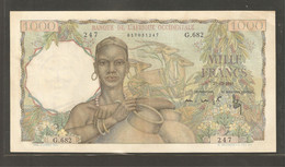 Afrique Occidentale Française, 1,000 Francs, 1943-1958 Issue - Autres - Afrique