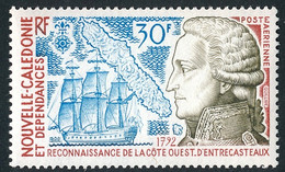 NOUV.-CALEDONIE 1974 - Yv. PA 157 *   Cote= 9,20 EUR - Côte Ouest, D'Entrecasteaux  ..Réf.NCE25929 - Unused Stamps
