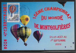 Thème Montgolfière - Ballons - France - Carte - TB - Airships