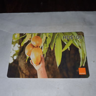 Dominicana-(orange-29rd$100)-(2530-2756-3955-99)-three Mango-(37)-(31.12.2010)-used Card+1card Prepiad Free - Dominicaanse Republiek