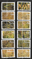 2017 - 183 - 1442 à 1453 - Une Moisson De Céréales - Used Stamps