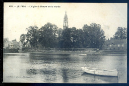 Cpa Du 29 Le Faou L' église à L' Heure De La Marée     AVR20-195 - Châteauneuf-du-Faou