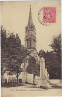 33  Gradignan  L'eglise Et Le Monument - Gradignan