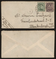 Belgique 1922 - Lettre Knocke Vers Blankenberghe - 1915-1920 Albert I