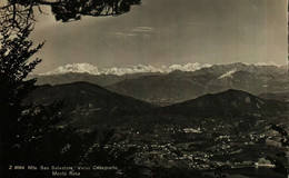 Z 8564 MONTE SAN SALVATORE Verso Cademario Monte Rosa - Cademario