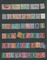 Lot De 50 Timbres  De France Dont Semeuses Lignée, Merson , Blancs , Divers   , Tout état   -  Pla 4103 - 1903-60 Semeuse Lignée