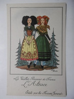 Jean DROIT Folklore Costume L' ALSACE "Vieilles Provinces De France" Publicité Farines Maltées Jammet - Droit