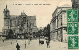 Le Mans * Cathédrale Et Théâtre * Place Des Jacobins - Le Mans