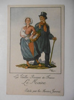 Jean DROIT Folklore Costume LE MAINE "Vieilles Provinces De France" Publicité Farines Maltées Jammet - Droit