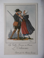 Jean DROIT Folklore Costume L' ORLEANAIS "Vieilles Provinces De France" Publicité Farines Maltées Jammet - Droit