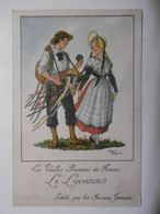 Jean DROIT Folklore Costume Le LYONNAIS "Vieilles Provinces De France" Publicité Farines Maltées Jammet - Droit