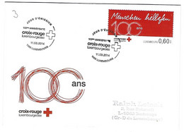 Luxembourg 2014 Croix Rouge ¦ Red Cross ¦ Rotes Kreuz - Brieven En Documenten