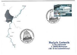 Luxembourg 2014 Navigation Moselle Bateau ¦ Ship ¦ Schifffahrt Mosel Schiff - Lettres & Documents