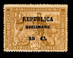 ! ! Quelimane - 1913 Vasco Gama On Africa 15 C - Af. 08 - MH - Quelimane