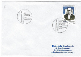 Luxembourg 2014 Samuel Hirsch 1815-1889 Rabin ¦ Rabbi ¦ Rabiner - Covers & Documents
