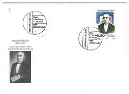 Luxembourg 2014 Samuel Hirsch 1815-1889 Rabin ¦ Rabbi ¦ Rabiner - Lettres & Documents