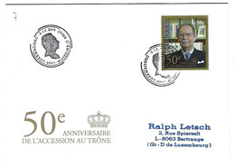 Luxembourg 2014 Jean Grand-Duc ¦ Grand Duke ¦ Großherzog - Storia Postale
