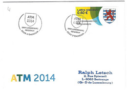 Luxembourg 2014 ATM Blason ¦ Coat Of Arms ¦ Wappen - Cartas & Documentos