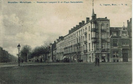 BRUXELLES-MOLENBEEK-BOULEVARD LEOPOLD II-PLACE SAINCTELETTE- - Molenbeek-St-Jean - St-Jans-Molenbeek