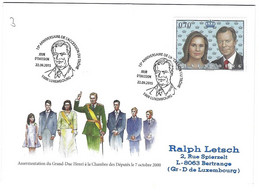 Luxembourg 2015 Henri Grand-Duc ¦ Duke ¦ Großherzog Grossherzog - Storia Postale