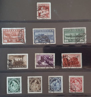 Österreich 1937, Mi 638-648 Gestempelt - Used Stamps