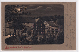 Gyrenbad Bei Turbenthal - Mondscheinkarte Von 1899 - Gebr. Merz Kunstverlags-Anstalt Basel - Turbenthal