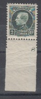 BELGIUM MNH** COB 216 BORD DE FEUILLE PLANCHE 8 MONTENEZ - ....-1960