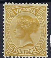 AUSTRALIE Victoria 1901: Le Y&T 122 Neuf* - Mint Stamps