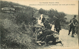 LA GRANDE GUERRE 1914 Mitrailleuse D'infanterie - Oorlog 1914-18