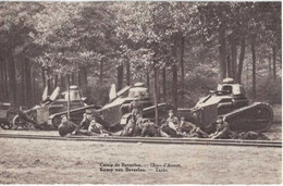 Armée Belge  --  Camp De Berverloo  -- Chars D' Assaut - Material