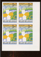 2270 ND Bloc De 4.  Medical. Croix Jaune 1987    Tirage 70 Ex - 1981-2000