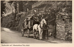 ALLEMAGNE - Postkkutsche Mit Schweizerchaus/Thüe Wald - Bastei (sächs. Schweiz)