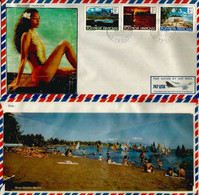 Beauté Polynesienne, Lettre De Papeete,    Photos. Verso-recto - Storia Postale