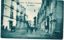 S.GIORGIO A CREMANO - VIA PITTORI - VG 1934 FP - C01139 - San Giorgio